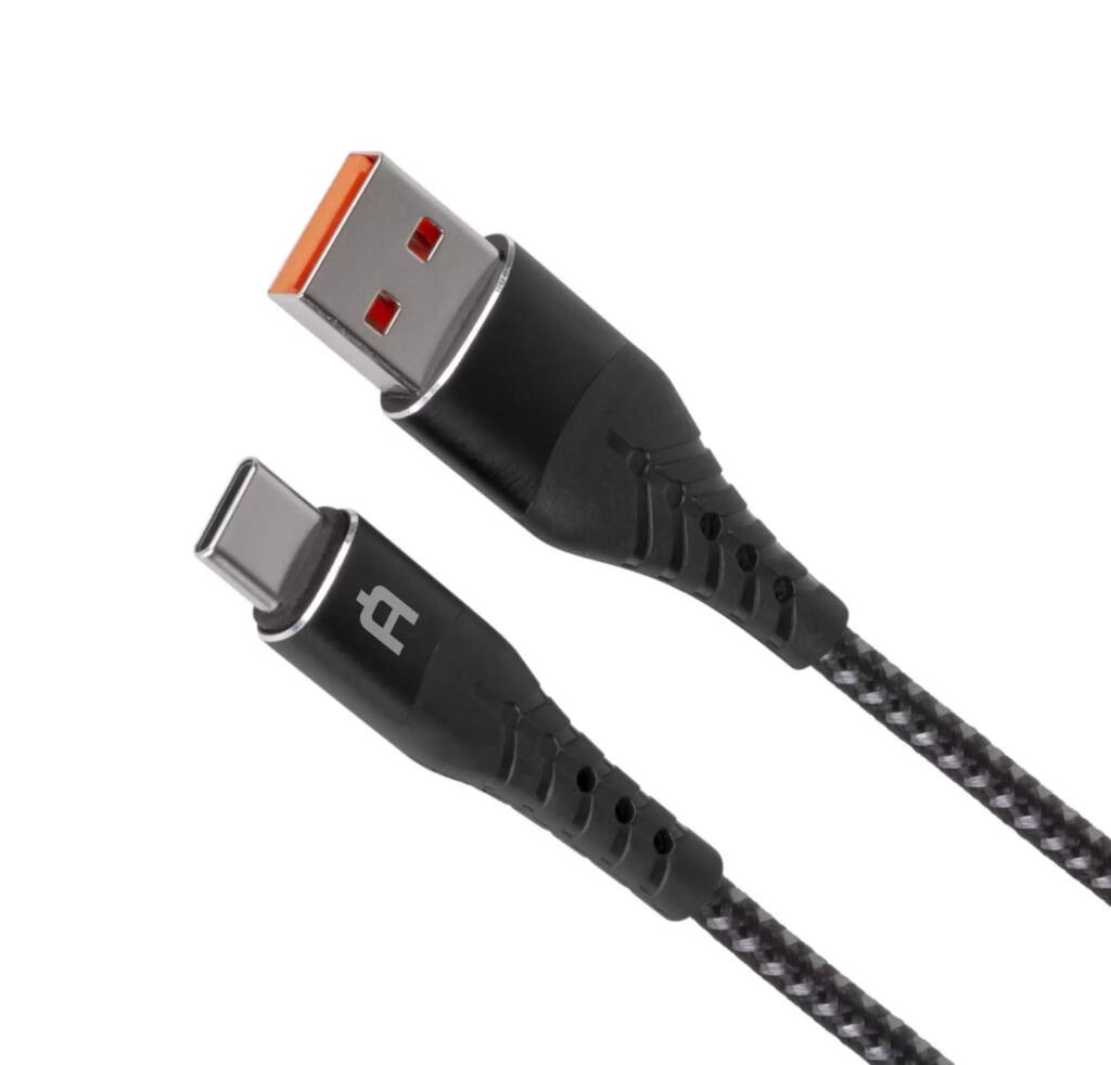 

Кабель Alteracs USB-Type C FT01-AC текстиль Dark grey, FT01-AC