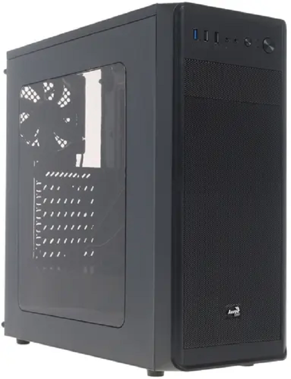 Корпус компьютерный AeroCool SI-5100 (SI-5100 Window) Black