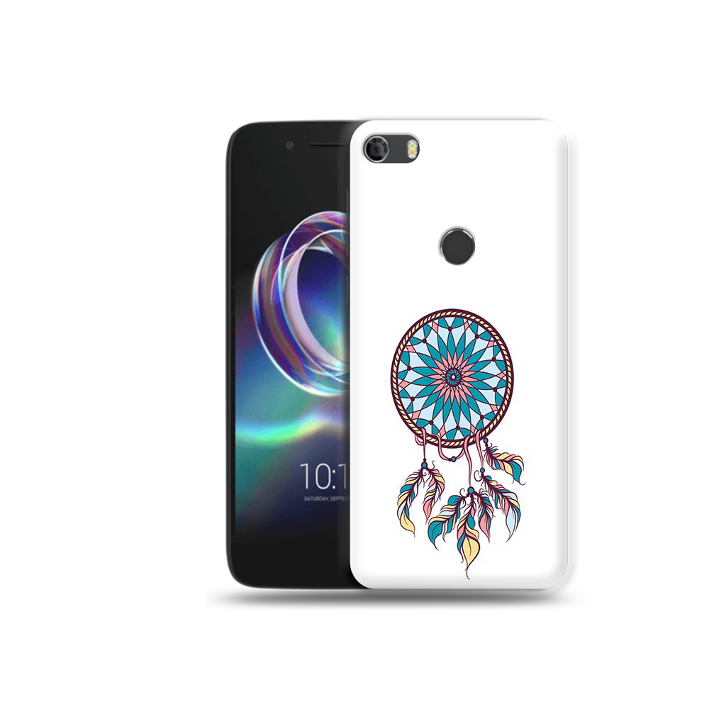 

Чехол MyPads Tocco для Alcatel Idol 5 ловец снов синий (PT82010.678.443), Прозрачный, Tocco