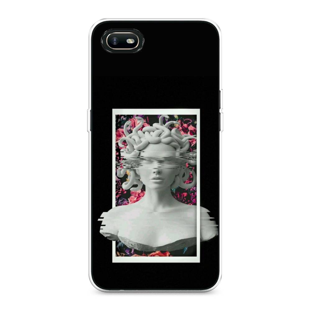 

Чехол для Oppo A1k "Web Punk Медуза Горгона", Черный;серый, 252150-6