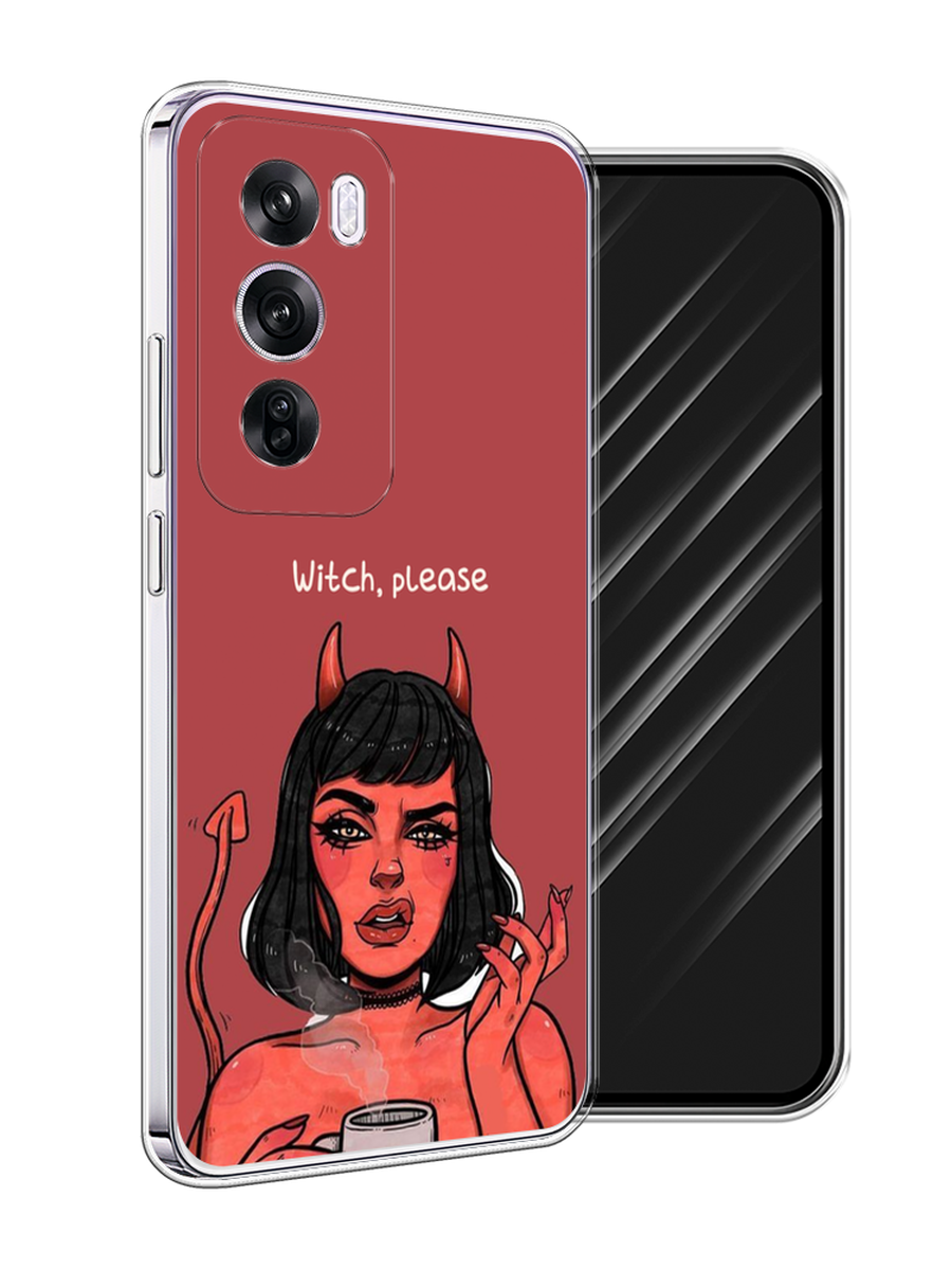 

Чехол Awog на Oppo Reno 12 Pro "Evil Girl", Бордовый;черный, 2517150-1