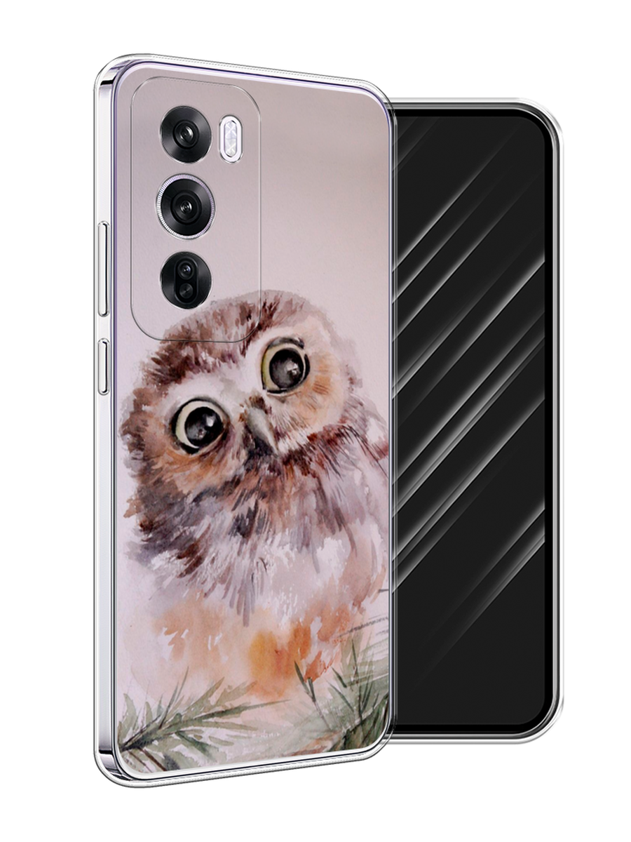 

Чехол Awog на Oppo Reno 12 Pro "Сова на розовом", Розовый;коричневый, 2517150-1