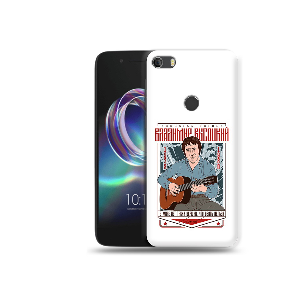 

Чехол MyPads Tocco для Alcatel Idol 5 Владимир Высоцкий (PT82010.678.46), Прозрачный, Tocco