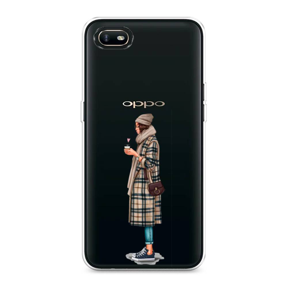 

Чехол для Oppo A1k "Утренний кофе", Коричневый;бежевый, 252150-6