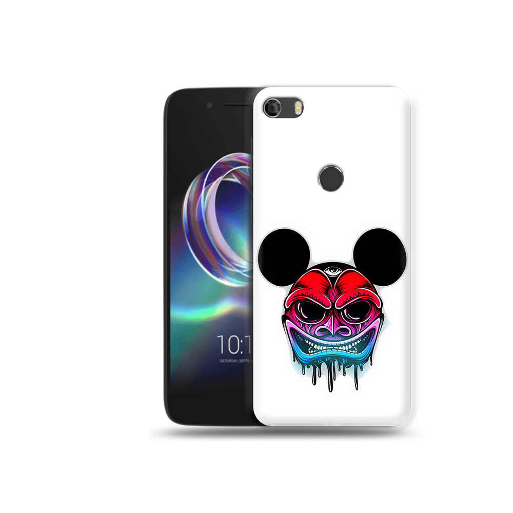 

Чехол MyPads Tocco для Alcatel Idol 5 микки в маске (PT82010.678.473), Прозрачный, Tocco