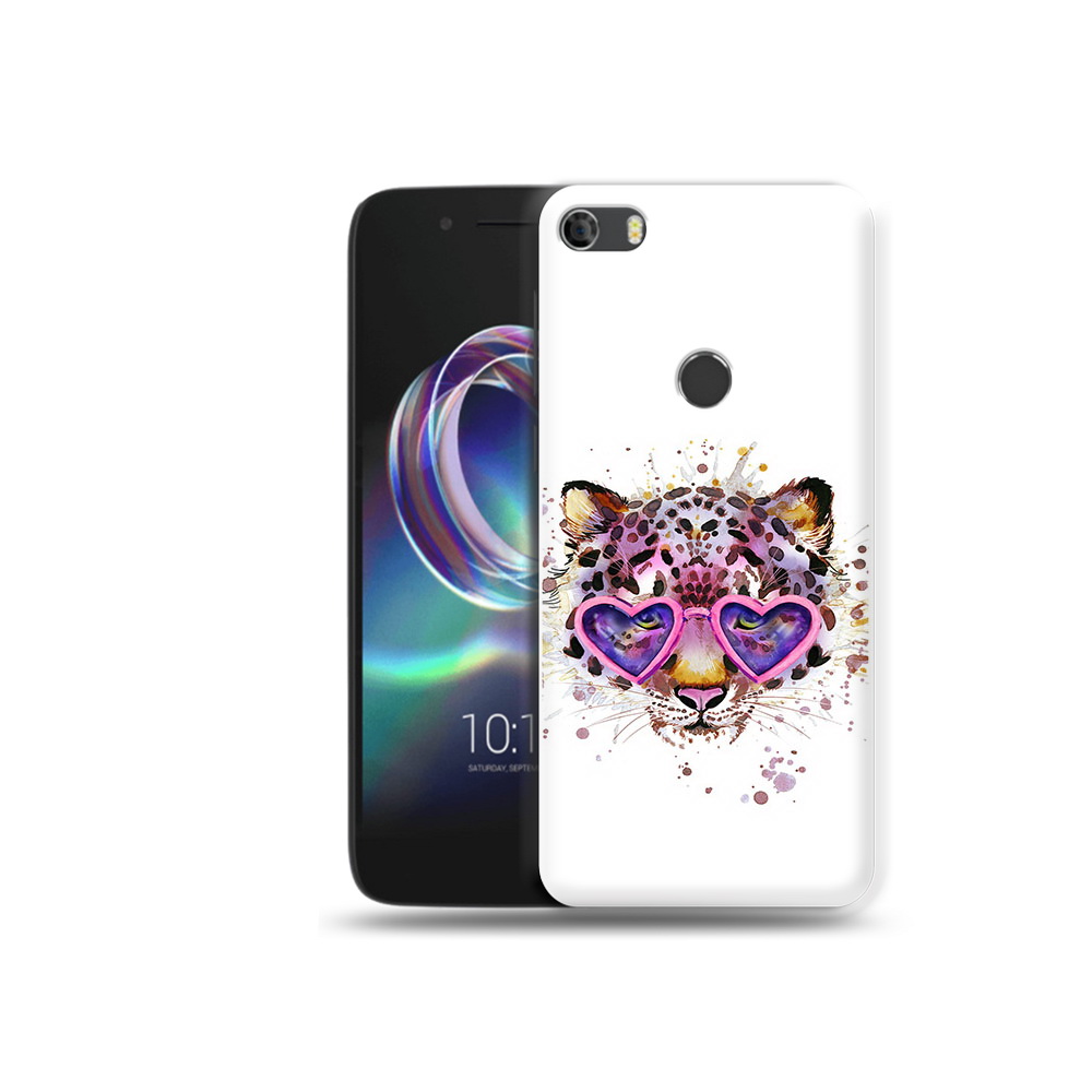 

Чехол MyPads Tocco для Alcatel Idol 5 модный леопард (PT82010.678.480), Прозрачный, Tocco