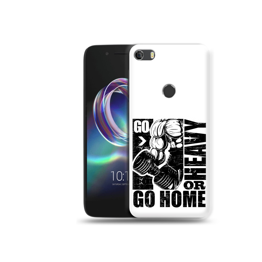 

Чехол MyPads Tocco для Alcatel Idol 5 накаченные руки, Прозрачный, Tocco