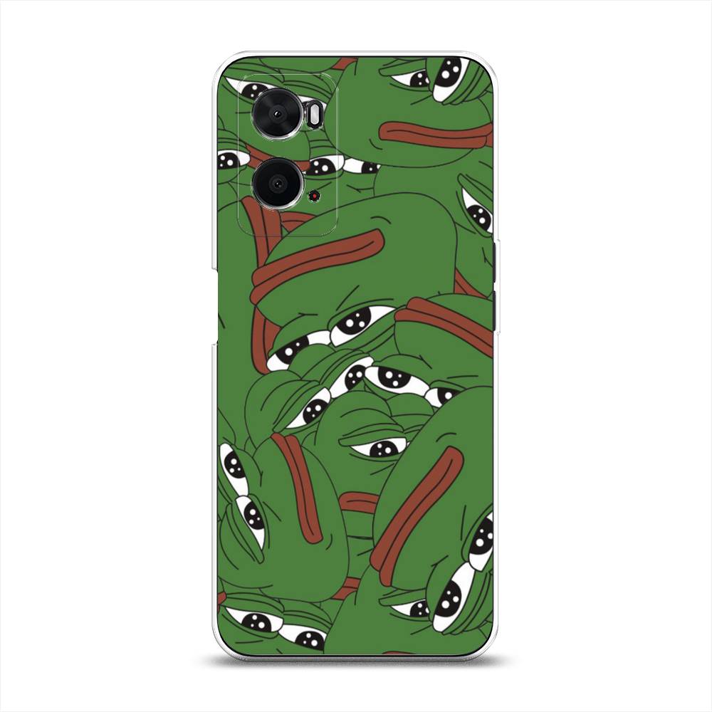 

Чехол Awog на Oppo A36 "Печальный frog", Разноцветный, 259950-9