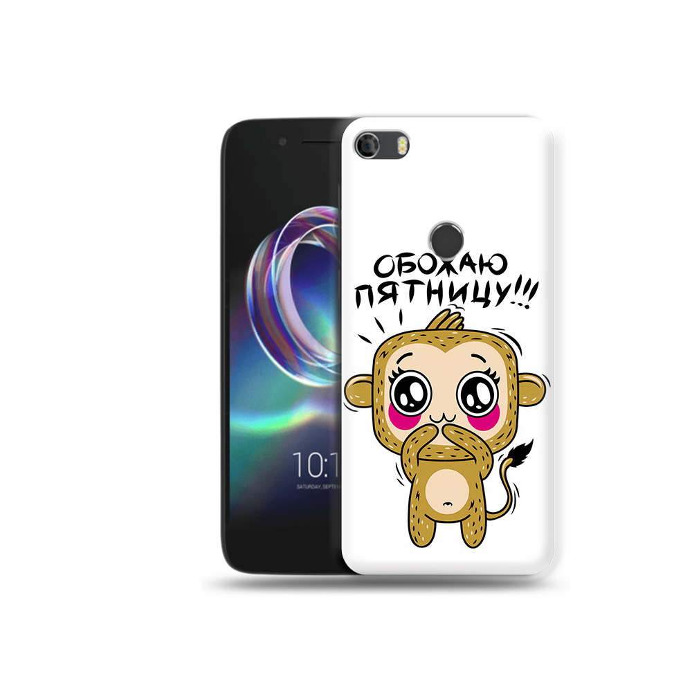 

Чехол MyPads Tocco для Alcatel Idol 5 обожаю пятницу (PT82010.678.525), Прозрачный, Tocco