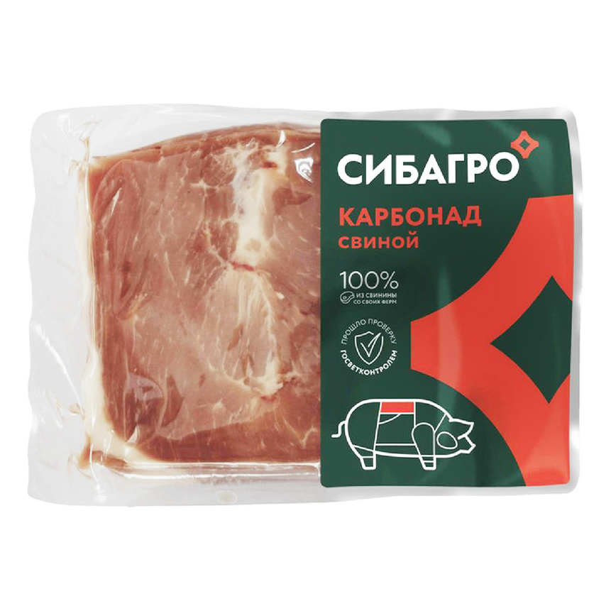 

Окорок свиной без кости Сибагро охлажденный