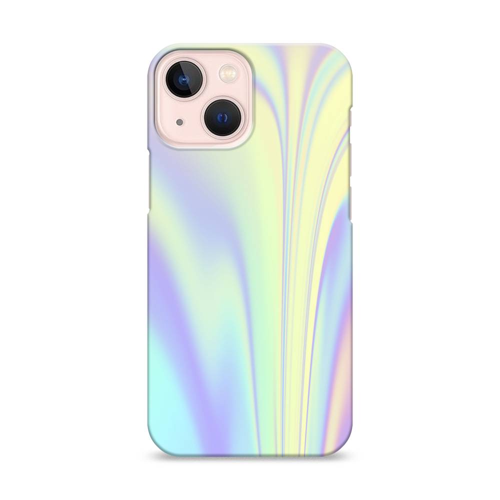 

Пластиковый чехол "Фиолетовая голограмма" на Apple iPhone 13 mini, 14120-2