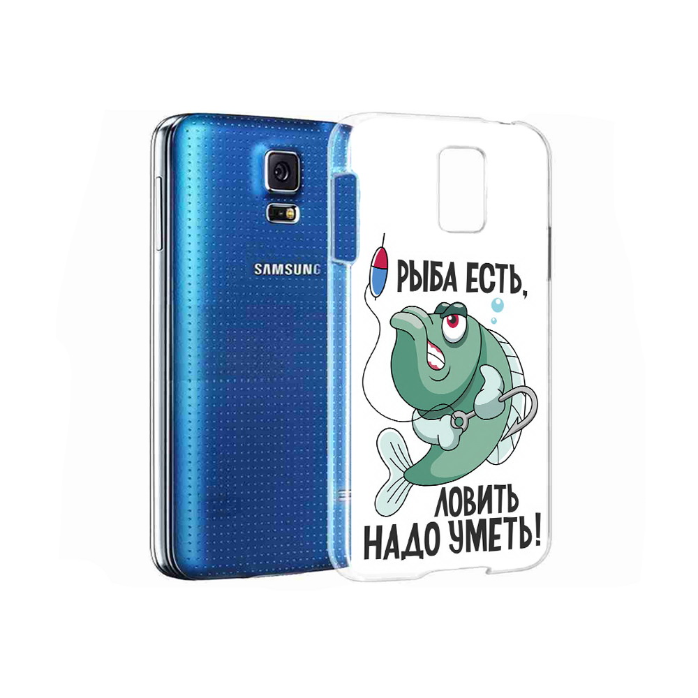 

Чехол MyPads Tocco для Samsung Galaxy S5 Рыба есть ,ловить надо уметь (PT12196.512.148), Прозрачный, Tocco