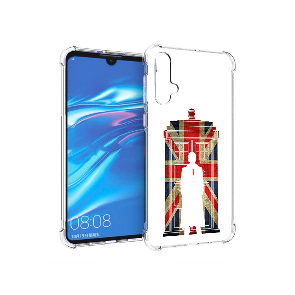 

Чехол MyPads Tocco для Huawei Nova 5 шерлок холмс, Прозрачный, Tocco