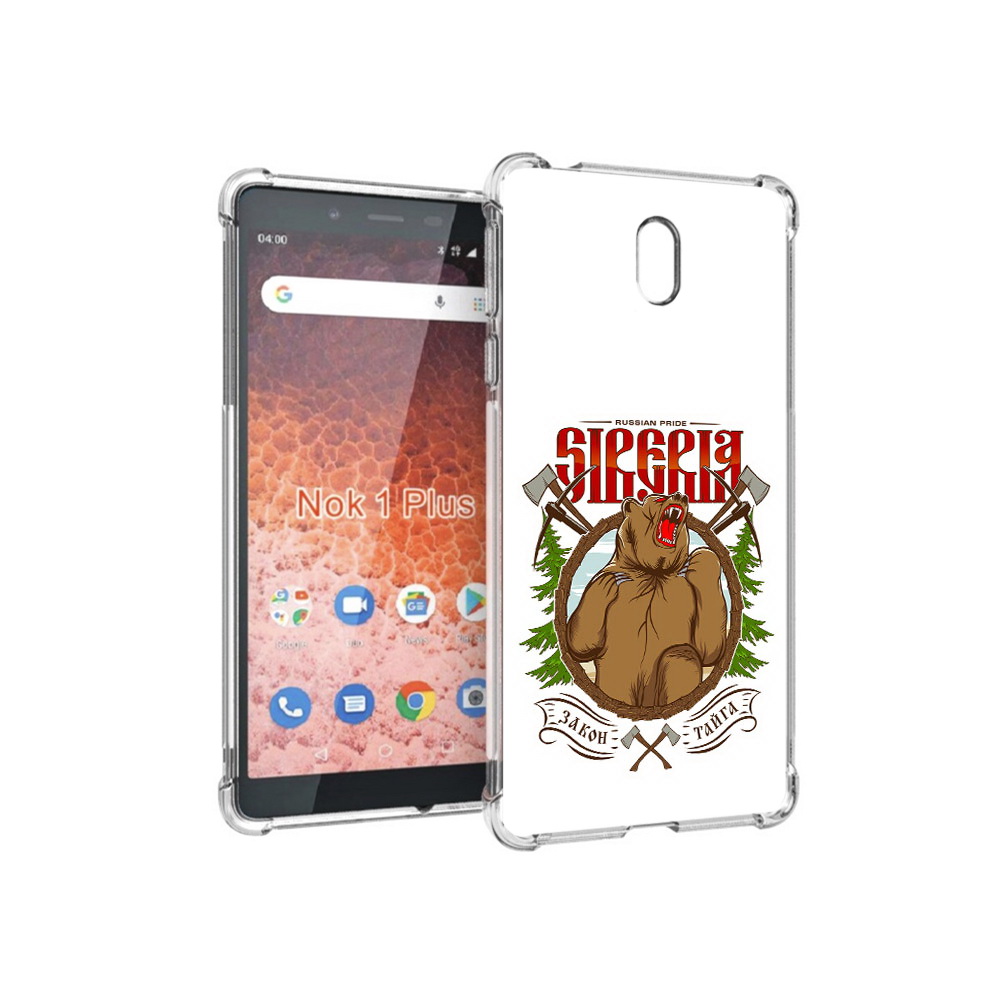 

Чехол MyPads Tocco для Nokia 1 Plus Тайга (PT129147.112.168), Прозрачный, Tocco
