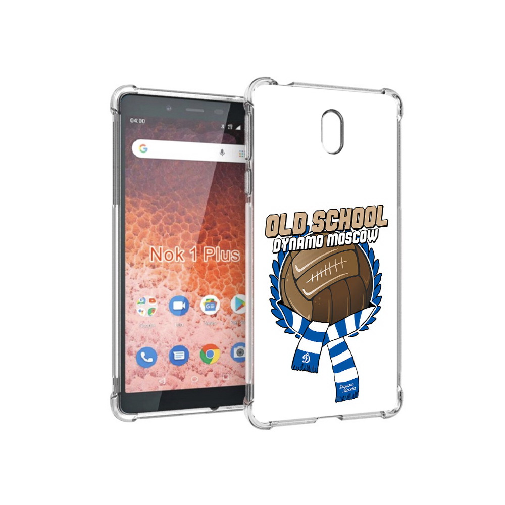

Чехол MyPads Tocco для Nokia 1 Plus ФК Динамо олд скул (PT129147.112.176), Прозрачный, Tocco