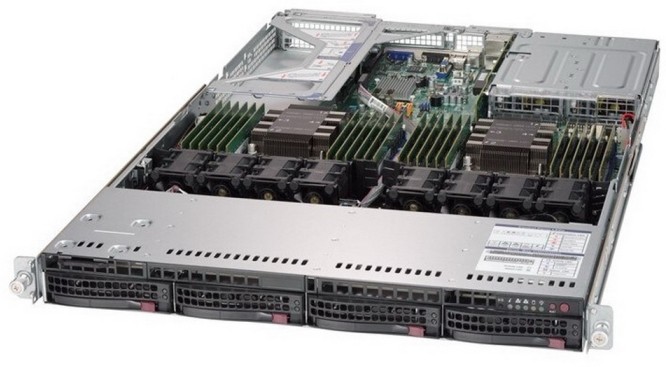Серверная платформа SuperMicro Ultra SYS-6019U-TR4 С621 1G 4P 2x750W