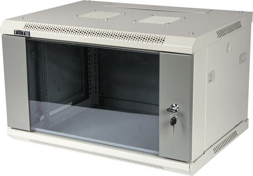 Серверный шкаф LANMASTER TWT-CBWPG-27U-6x8-GY Глубина 80см,