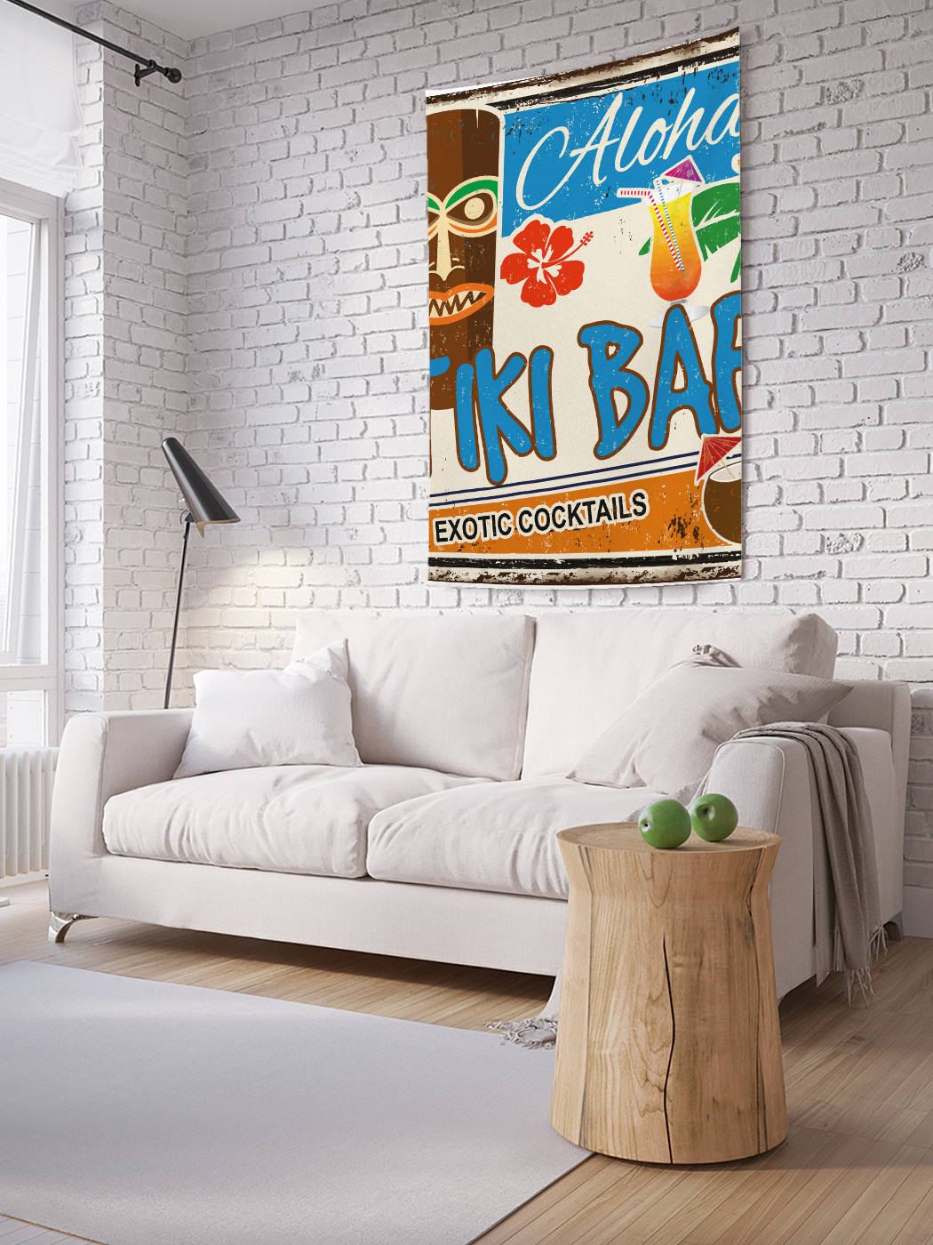 

Вертикальное фотопанно на стену JoyArty Экзотические коктейли в баре 150x200 см, Экзотические коктейли в баре