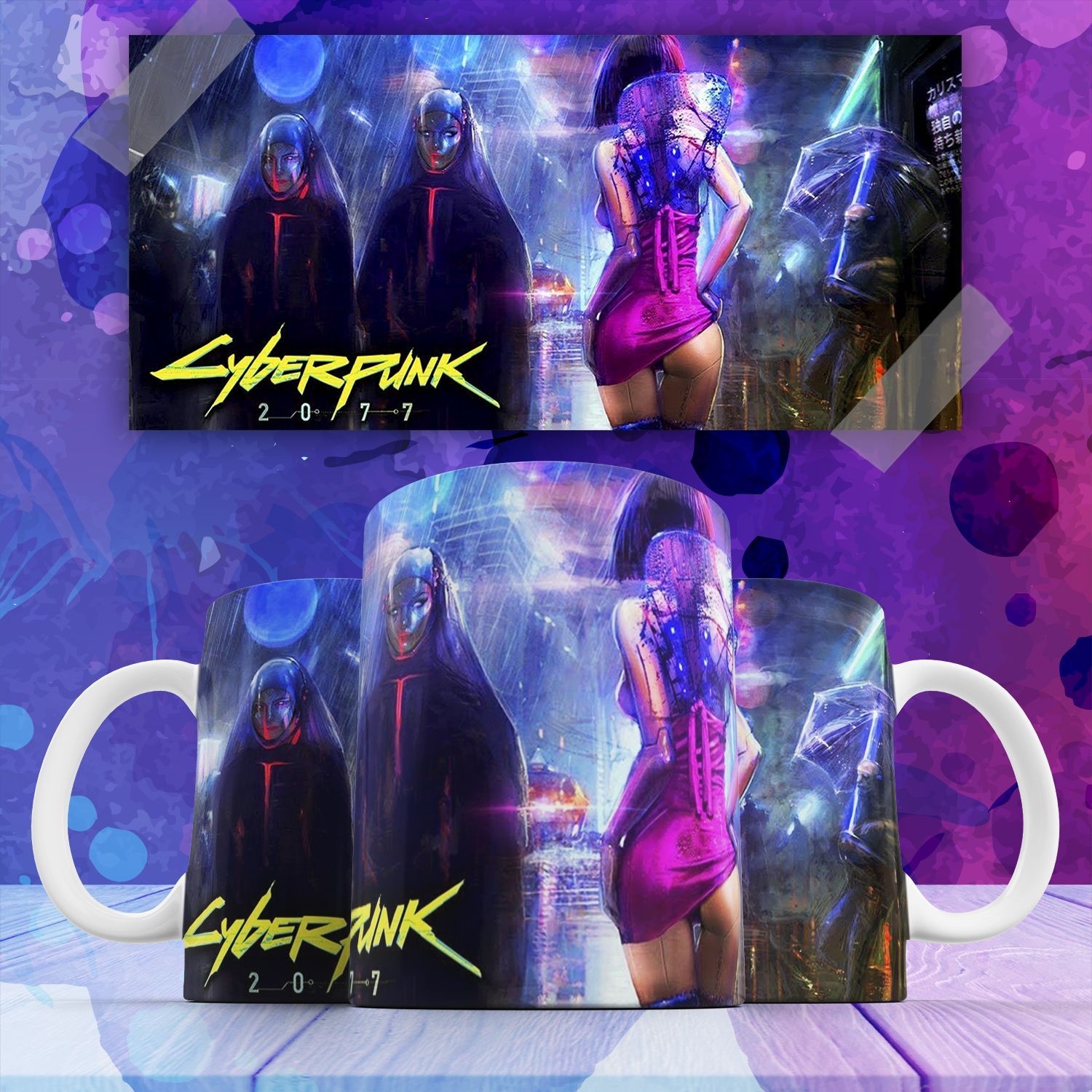 

Кружка компьютерная игра Cyberpunk 2077 Киберпанк 330 мл, Кружка компьютерная игра Cyberpunk 2077 Phantom Liberty Киберпанк 330 мл