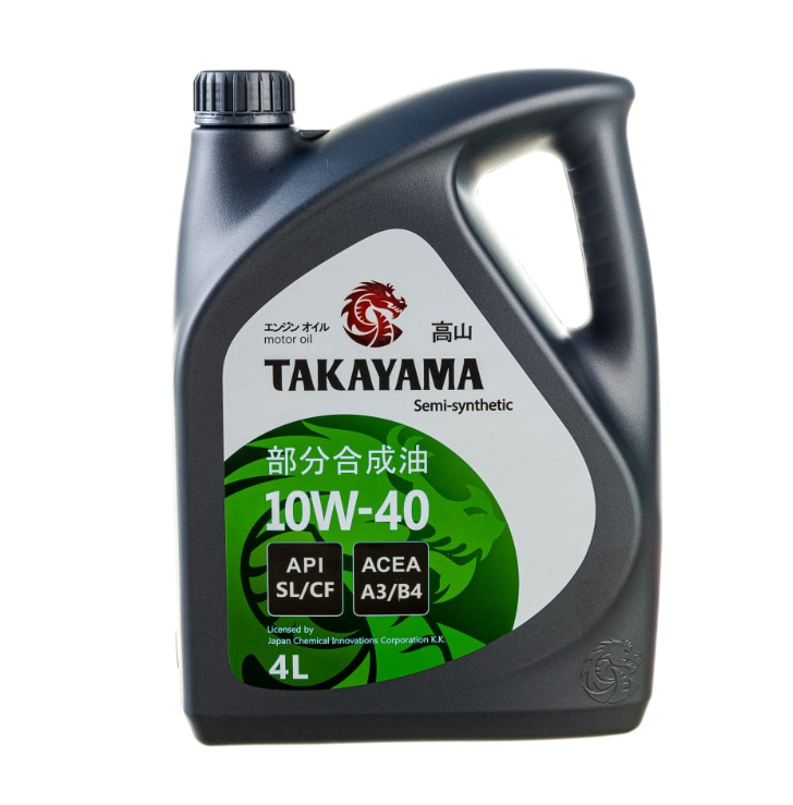 

Моторное масло TAKAYAMA Sae 10W40 Api Sl/Cf 4л