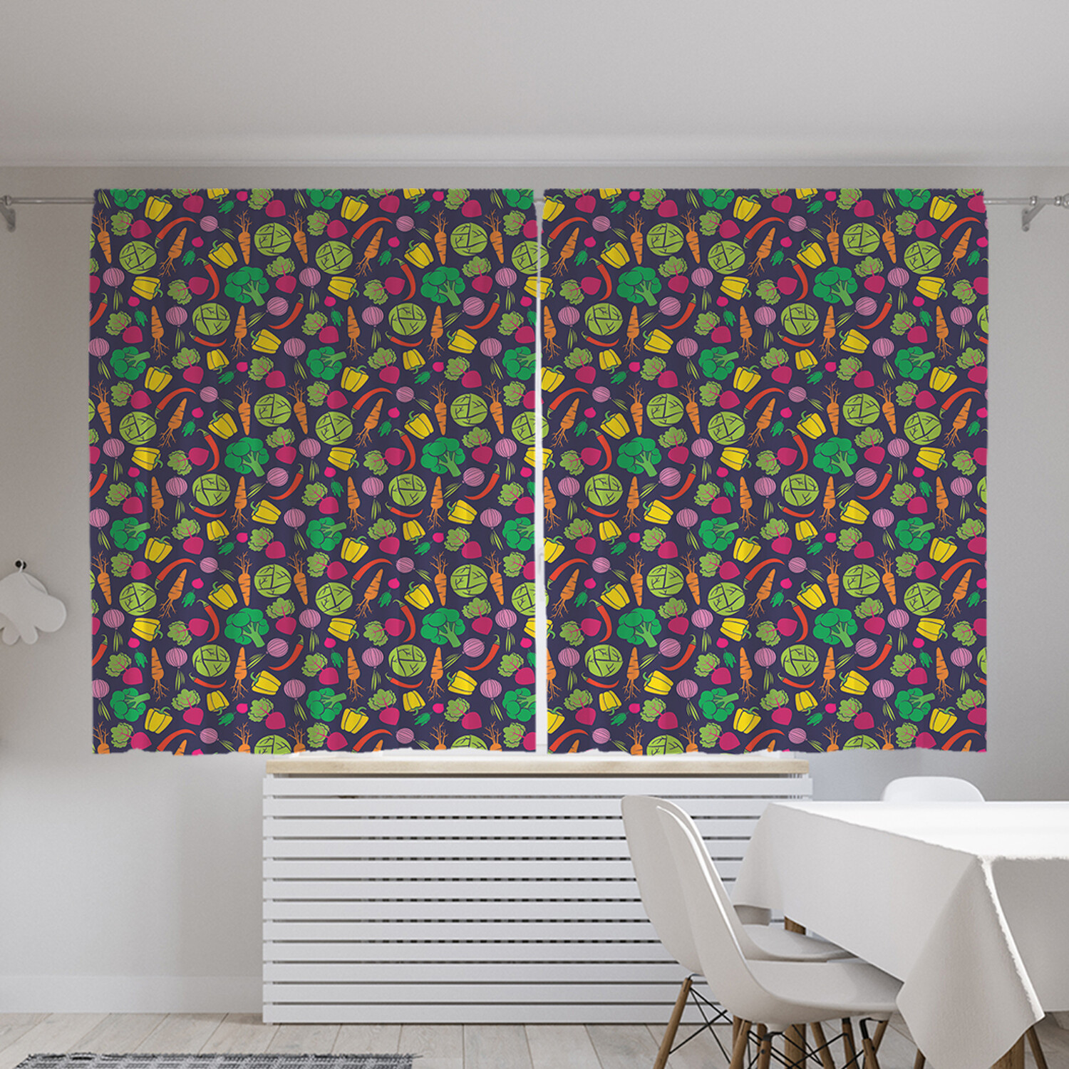 

Шторы с фотопечатью JoyArty "Органические продукты питания" из сатена, 290х180 см, Органические продукты питания