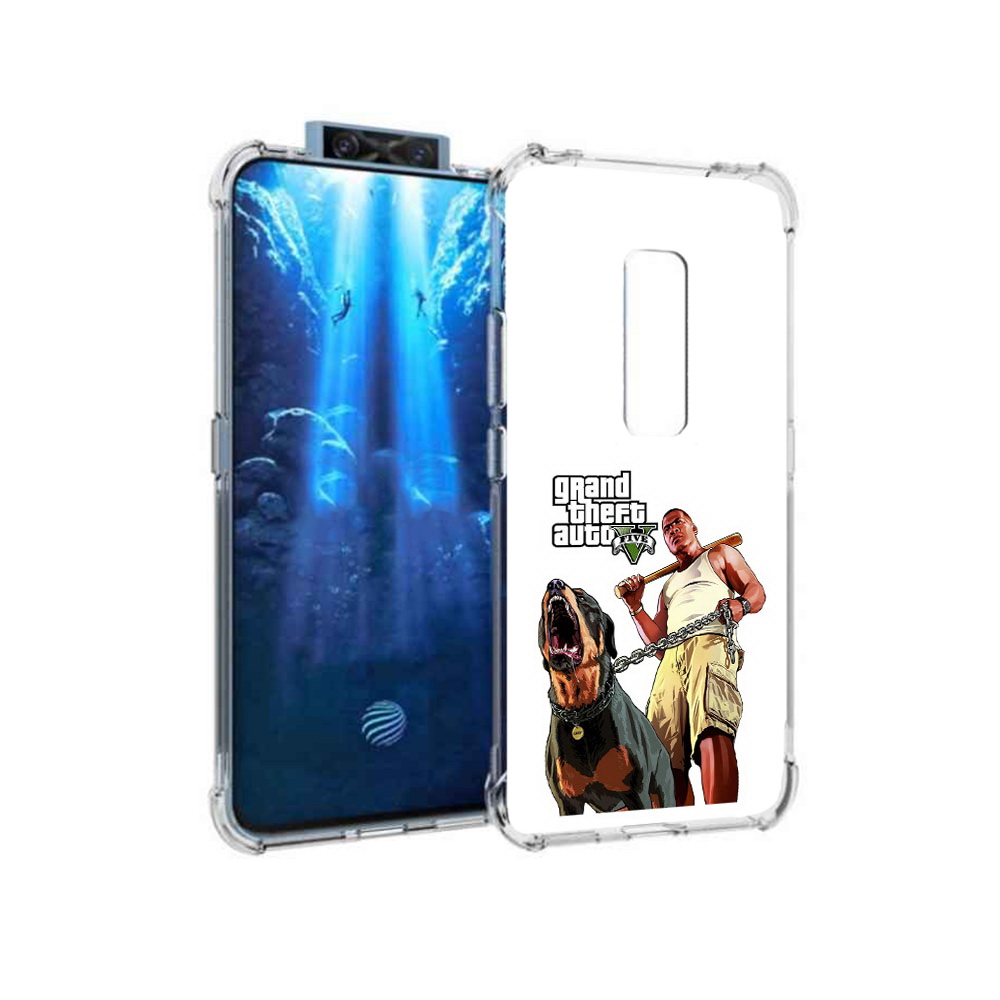 

Чехол MyPads Tocco для Vivo V17 Pro GTA грозная собака (PT226965.387.18), Прозрачный, Tocco