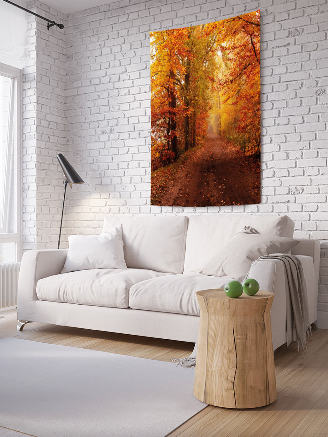 

Вертикальное фотопанно на стену JoyArty Середина осени 150x200 см, Середина осени