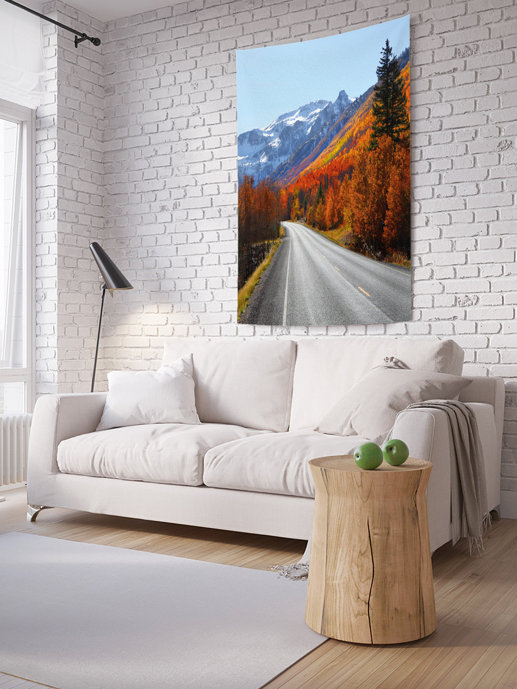 

Вертикальное фотопанно на стену JoyArty Горное шоссе 150x200 см, Горное шоссе