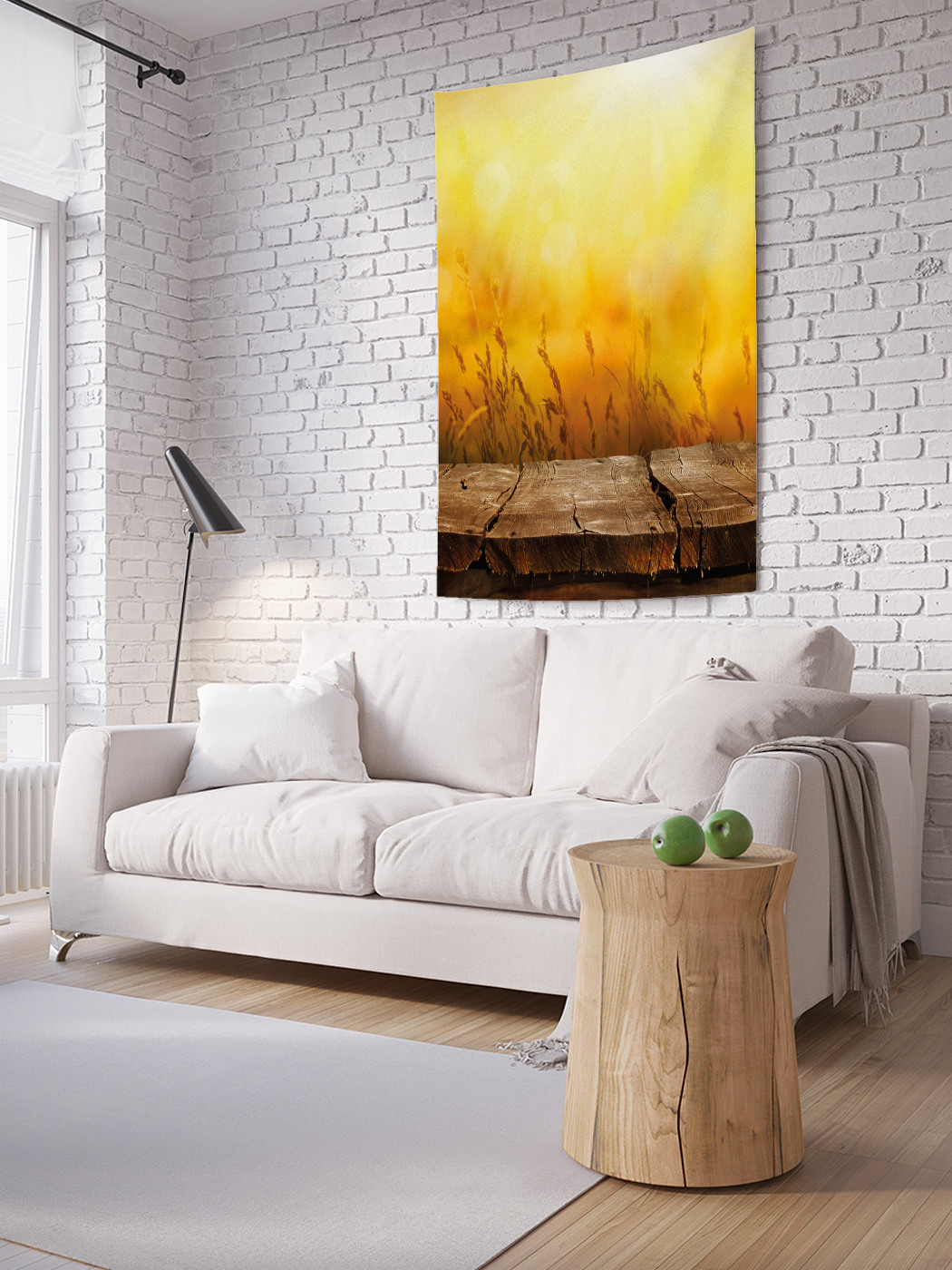 

Вертикальное фотопанно на стену JoyArty Осенний туман 150x200 см, Осенний туман