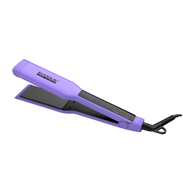 Выпрямитель волоc EVOQUE VEVOQUEWideIndigo фиолетовый щипцы для укладки волос starwind shs 7035 30вт фиолетовый