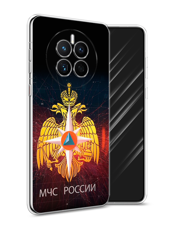 

Чехол Awog на Huawei Mate 50 "МЧС России", Черный;желтый;красный, 6109850-5