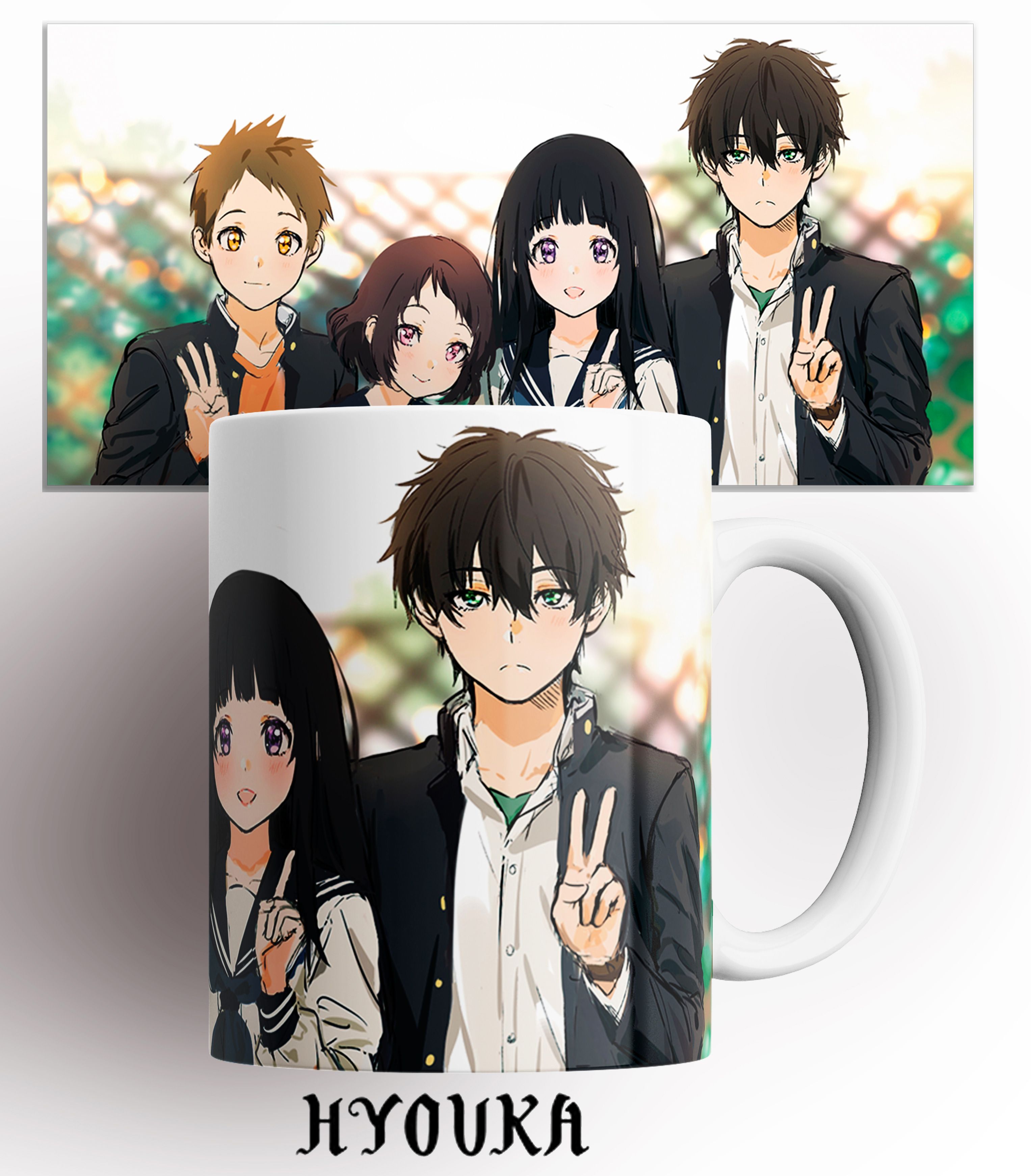 

Кружка Хка hyouka anime 330 мл, Кружка Хка / Hyouka / на подарок / с принтом аниме 330 мл