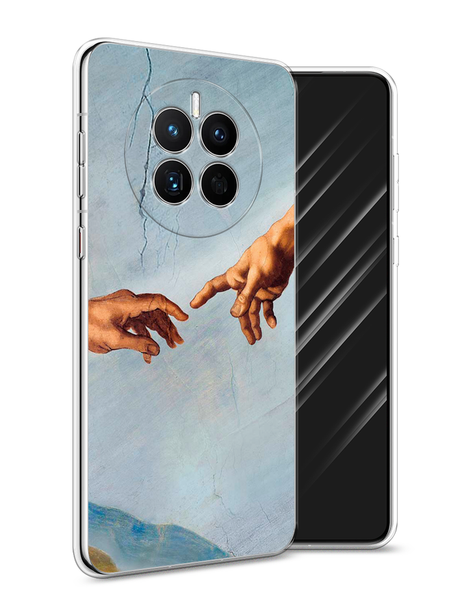 

Чехол Awog на Huawei Mate 50 "Сотворение Адама", Голубой;коричневый;серый, 6109850-9