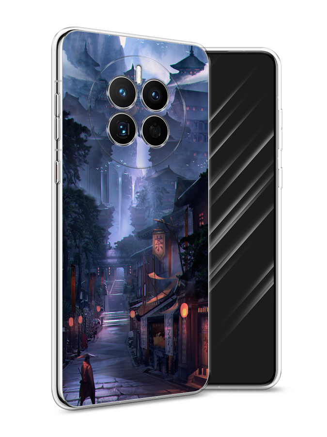 

Чехол Awog на Huawei Mate 50 "Одинокий самурай", Синий;черный;коричневый, 6109850-10