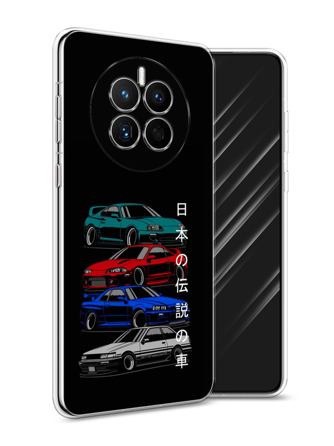 

Чехол Awog на Huawei Mate 50 "JDM Legend cars", Зеленый;красный;синий, 6109850-5