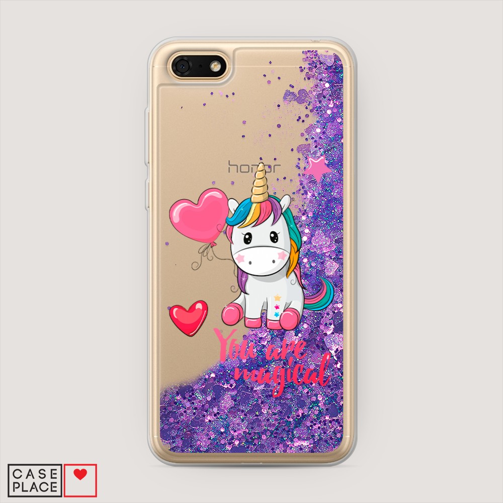

Чехол Awog на Honor 7A/Y5 Prime 2018/Y5 2018 "Волшебная единорожка", Разноцветный, 65292-1