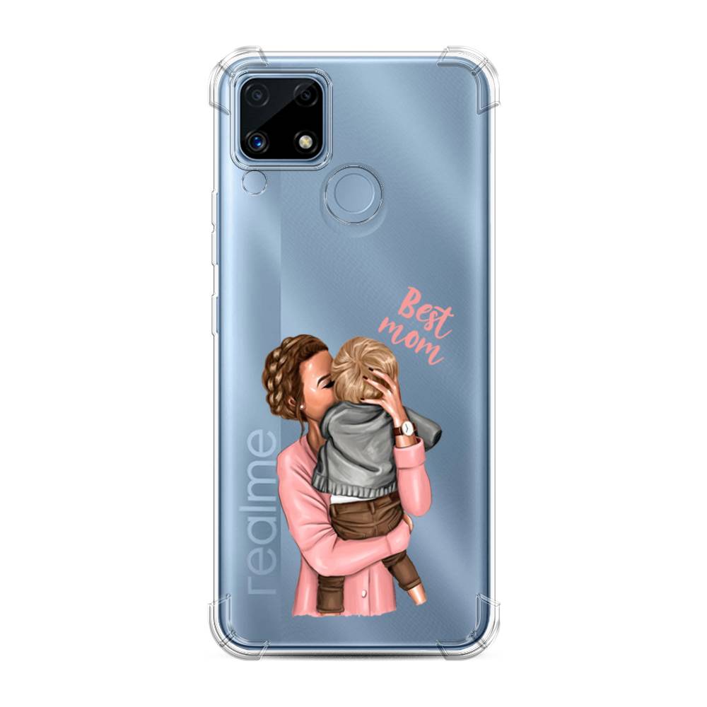 

Чехол Awog на Realme C25/C25s "Мама с малышом", Разноцветный, 257451-1
