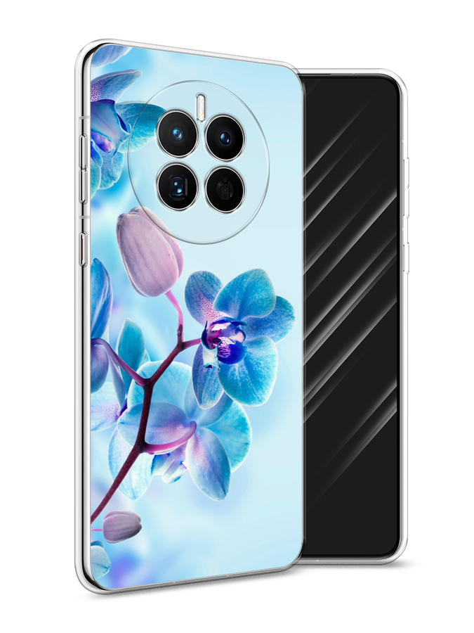 

Чехол Awog на Huawei Mate 50 "Голубая орхидея", Голубой;синий;фиолетовый, 6109850-8