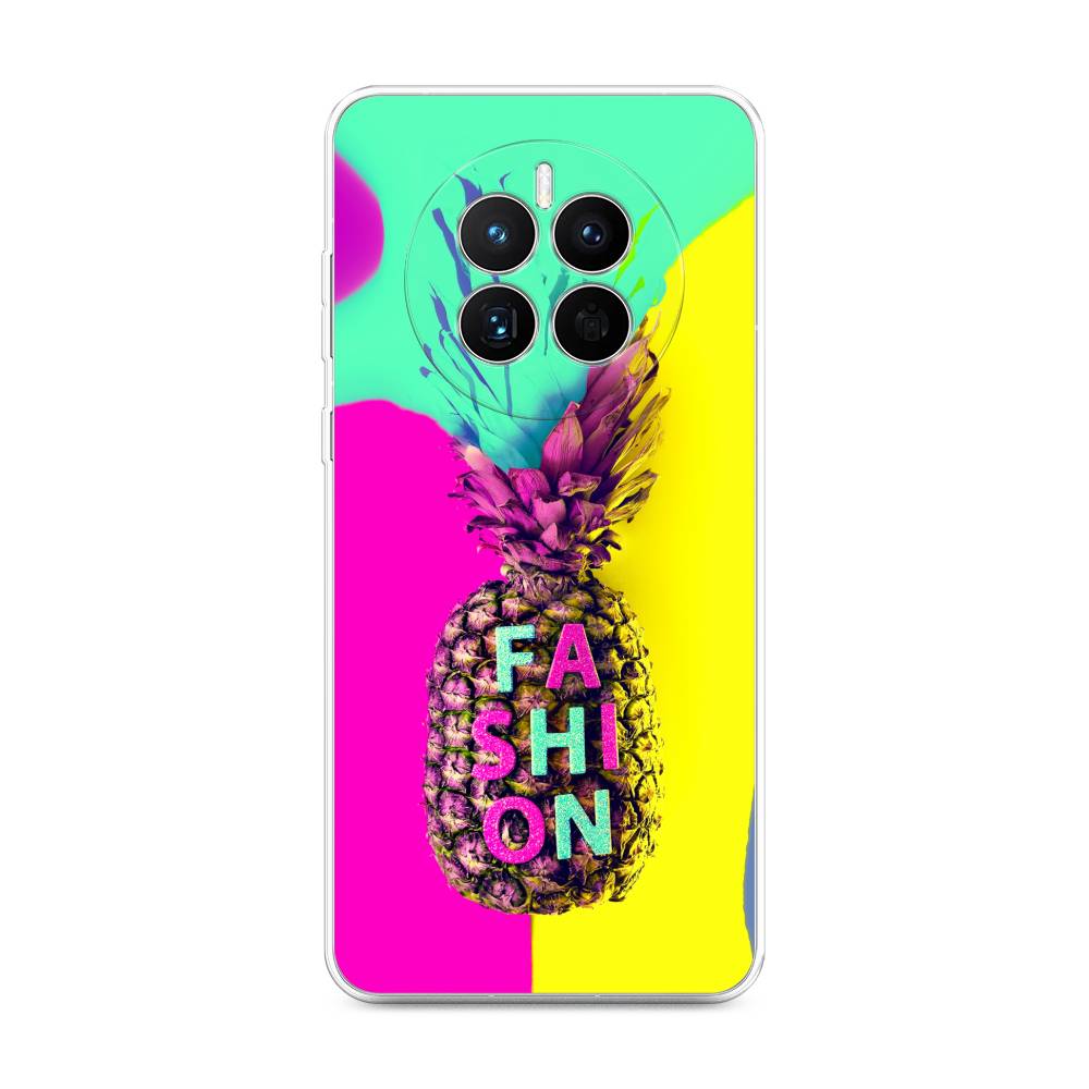 

Чехол Awog на Huawei Mate 50 "Кислотный ананас", Желтый;розовый;голубой, 6109850-10