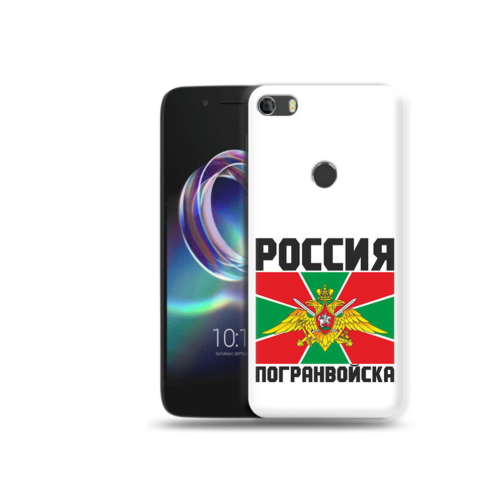 

Чехол MyPads Tocco для Alcatel Idol 5 погранвойска, Прозрачный, Tocco