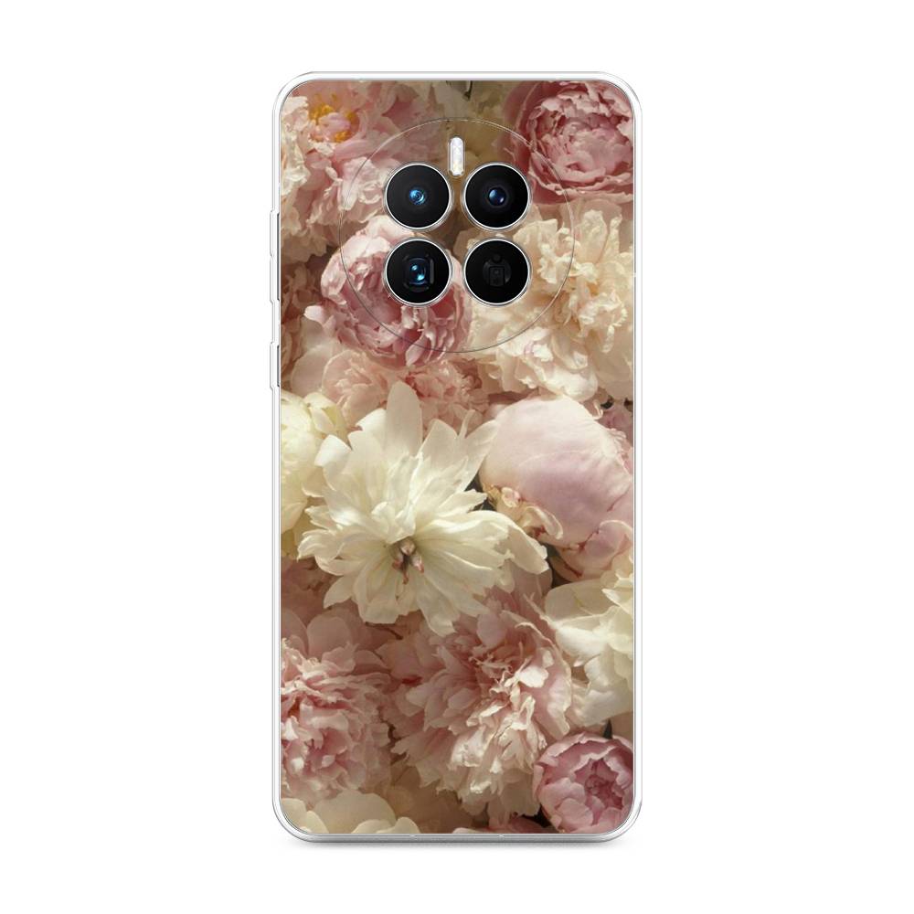 

Чехол Awog на Huawei Mate 50 "Пионы светлые", Бежевый;коричневый, 6109850-8