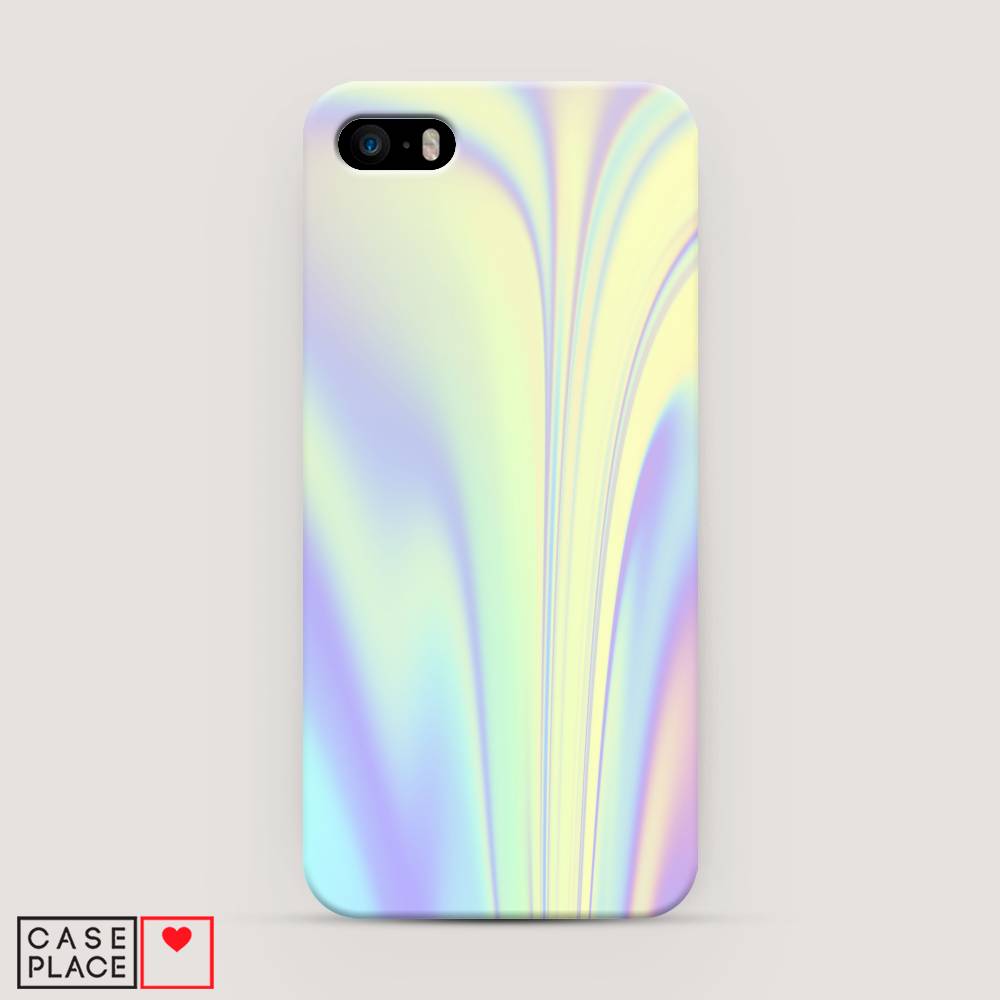 

Пластиковый чехол "Фиолетовая голограмма" на Apple iPhone 5, 10320-2
