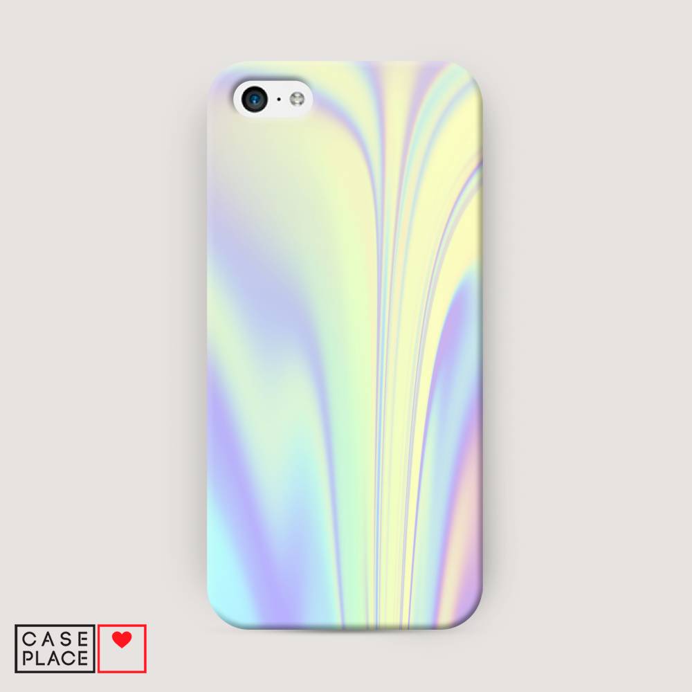 

Пластиковый чехол "Фиолетовая голограмма" на Apple iPhone 5C, 10220-2