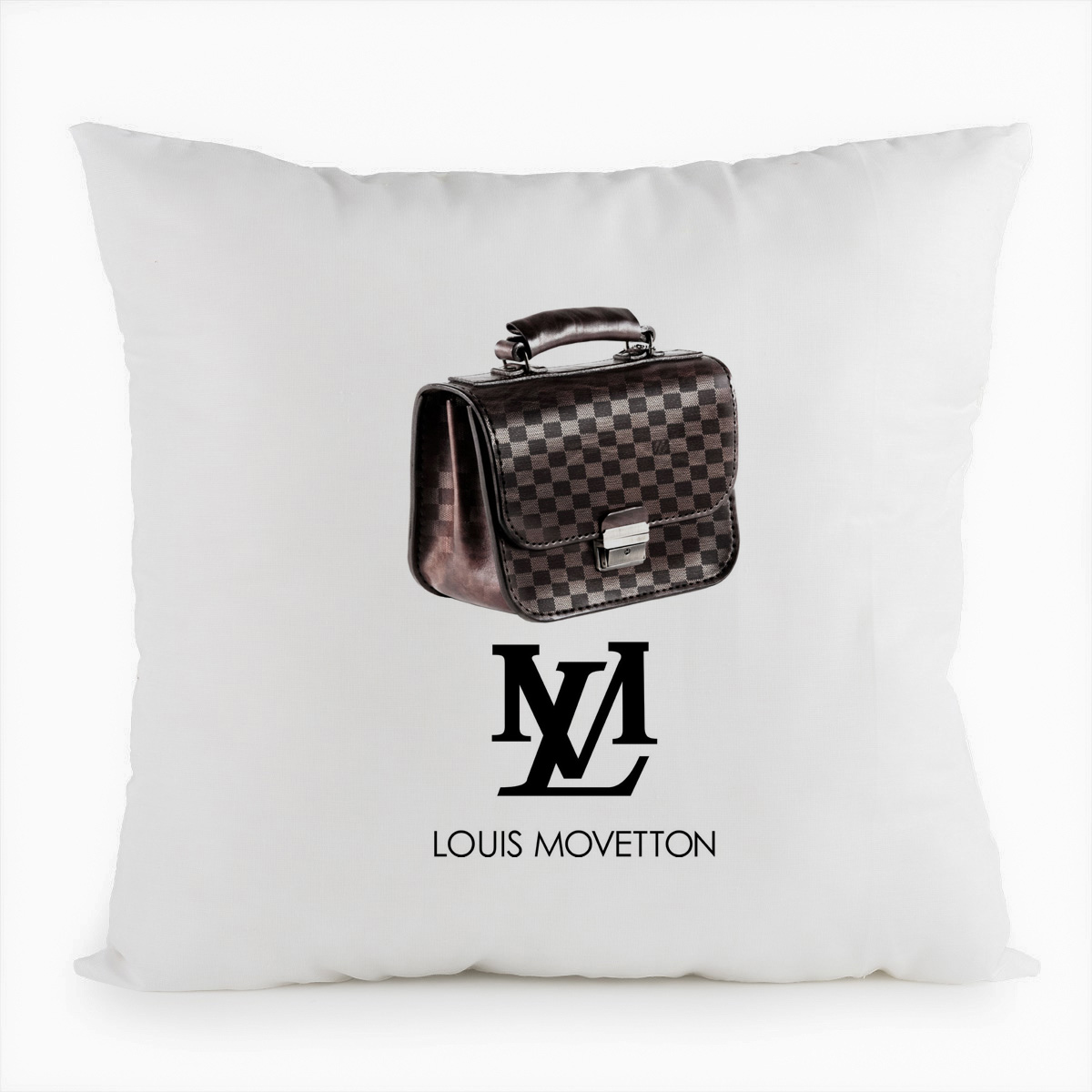 

Подушка белая CoolPodarok Louis Movetton, Белый