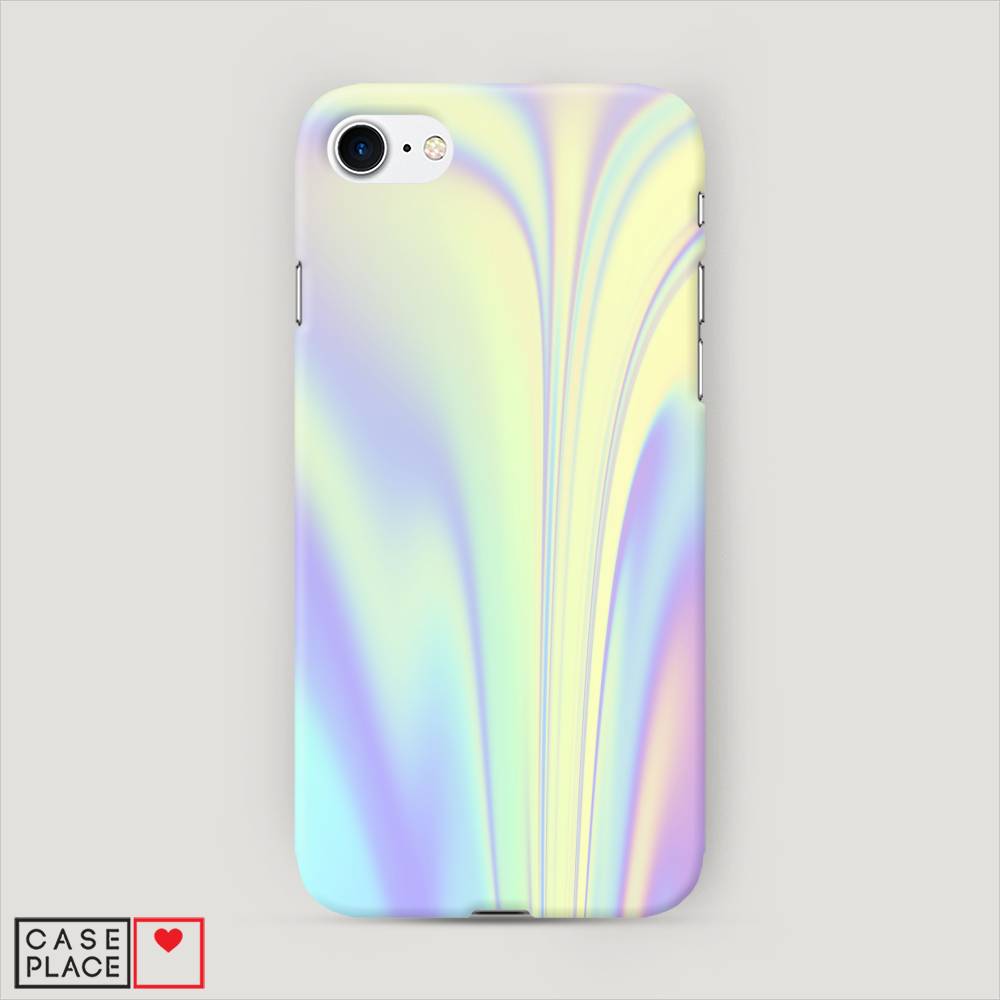 

Пластиковый чехол "Фиолетовая голограмма" на Apple iPhone SE 2020, 12420-2