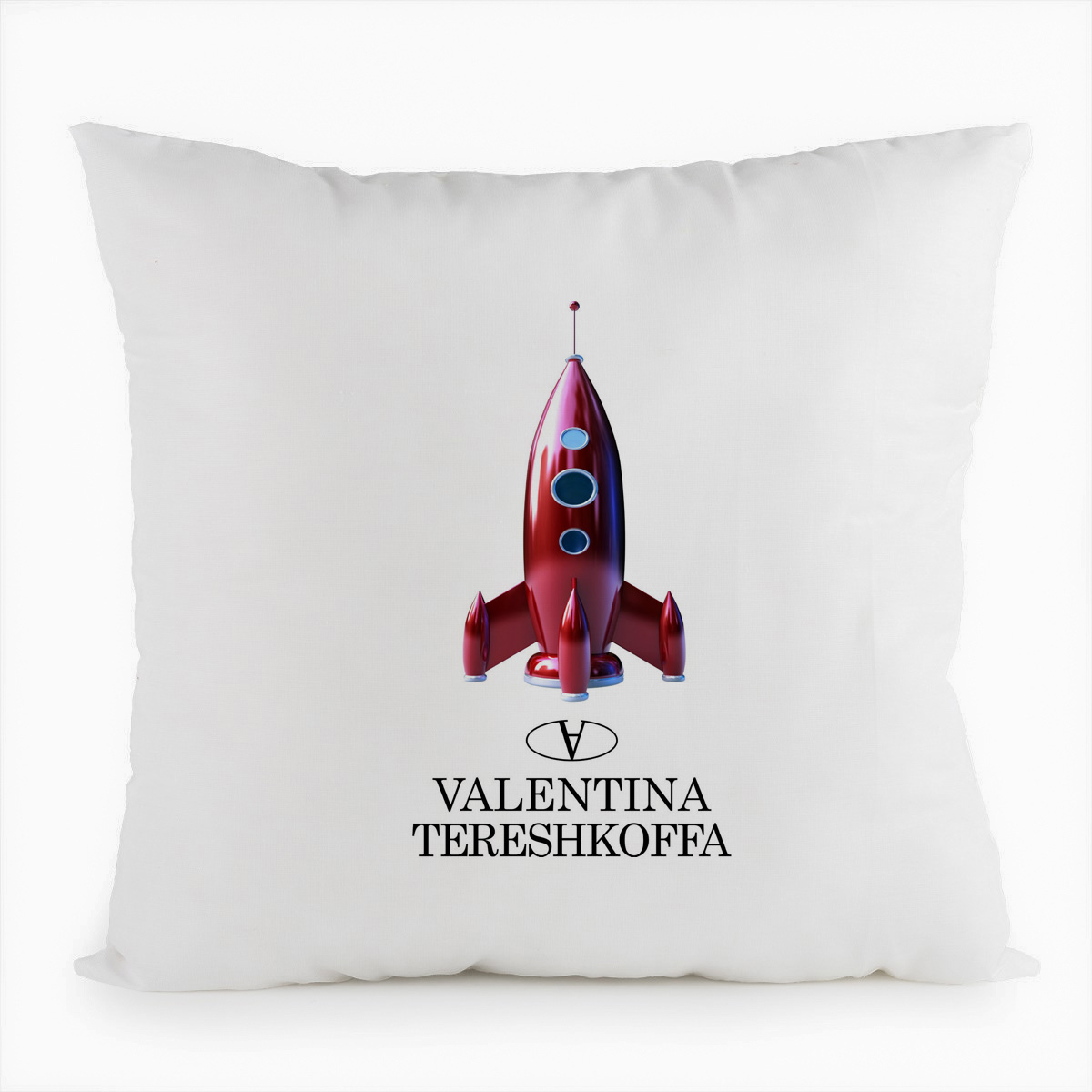 фото Подушка белая coolpodarok valentina tereshkoffa