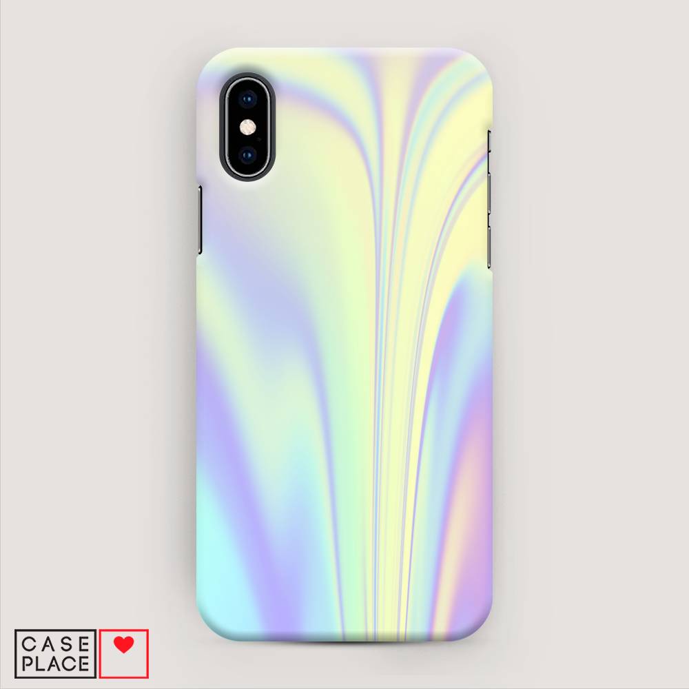 

Пластиковый чехол "Фиолетовая голограмма" на Apple iPhone X (10), 11020-2