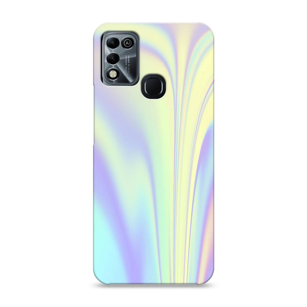 

Пластиковый чехол "Фиолетовая голограмма" на Infinix HOT 11 Play