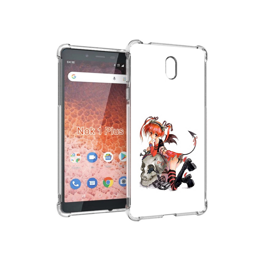 

Чехол MyPads Tocco для Nokia 1 Plus аниме (PT129147.112.221), Прозрачный, Tocco