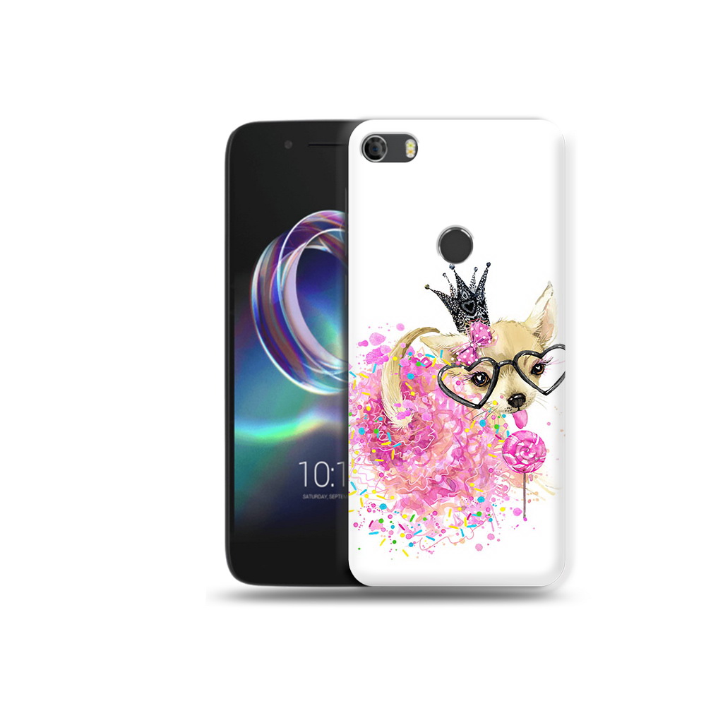 

Чехол MyPads Tocco для Alcatel Idol 5 сладкая принцесса, Прозрачный, Tocco